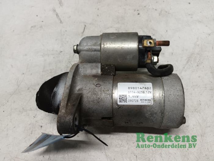 Gebrauchte Anlasser Opel Astra J (PC6/PD6/PE6/PF6) 1.7 CDTi 16V 125 Preis € 30,00 Margenregelung angeboten von Renkens Auto-Onderdelen B.V.