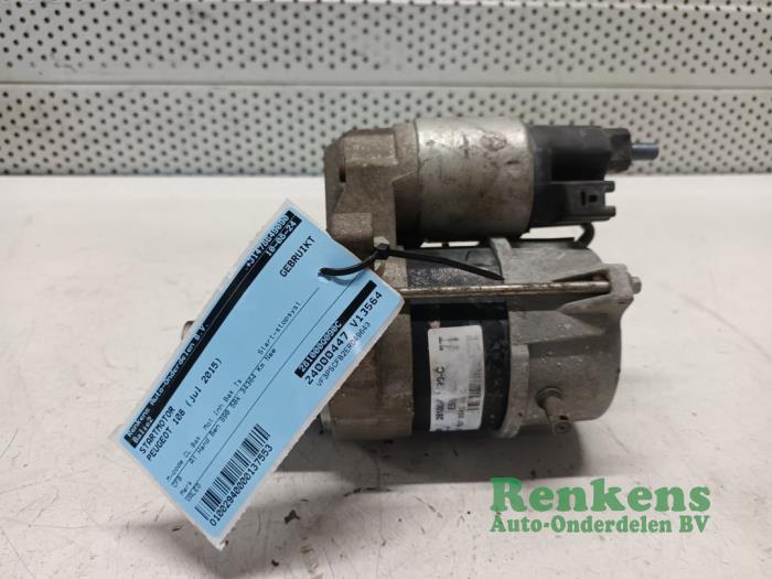 Usagé Démarreur Peugeot 108 1.0 12V Prix € 30,00 Règlement à la marge proposé par Renkens Auto-Onderdelen B.V.