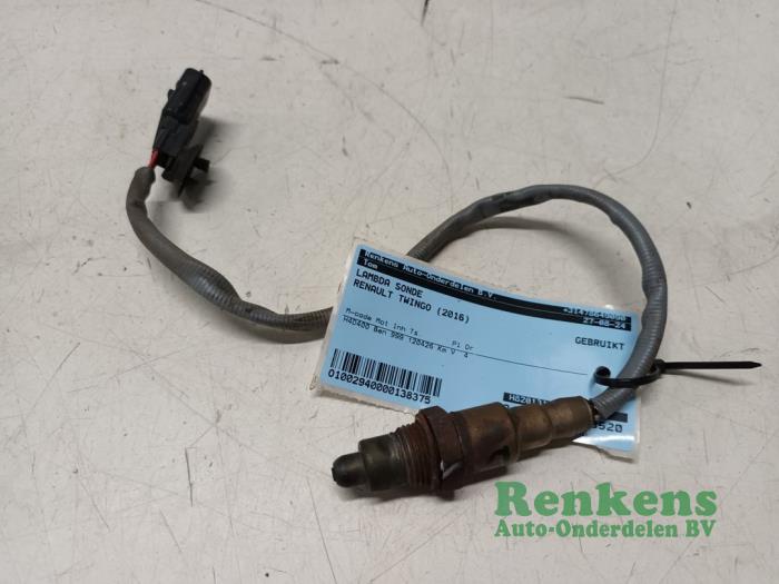 Usados Sonda Lambda Renault Twingo III (AH) 1.0 SCe 70 12V Precio € 20,00 Norma de margen ofrecido por Renkens Auto-Onderdelen B.V.