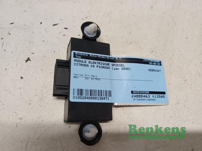 Begagnade Elspegelmodul Citroen C4 Spacetourer (3D/3E) 1.2 12V PureTech 130 Pris € 50,00 Marginaltabell erbjuds av Renkens Auto-Onderdelen B.V.