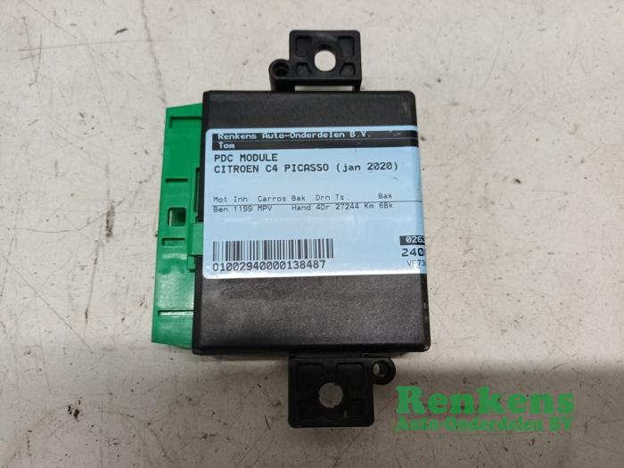 Begagnade PDC-modul Citroen C4 Spacetourer (3D/3E) 1.2 12V PureTech 130 Pris € 20,00 Marginaltabell erbjuds av Renkens Auto-Onderdelen B.V.