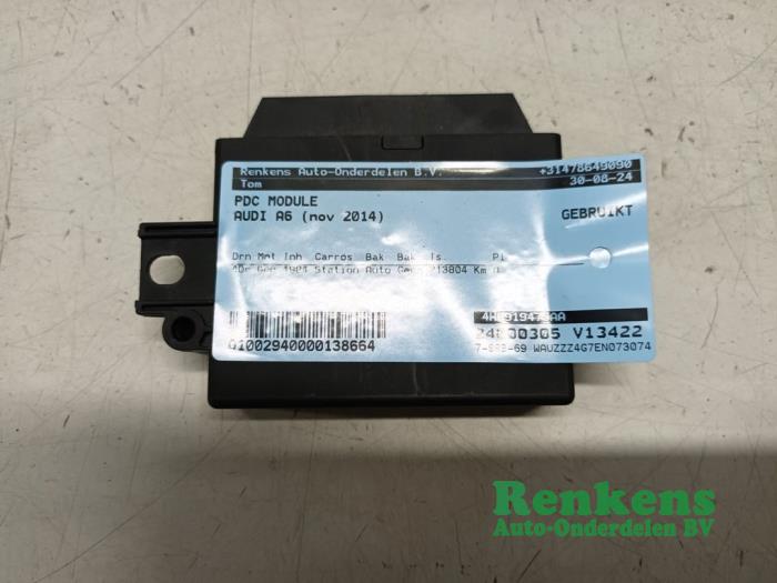 Usados Módulo PDC Audi A6 Avant (C7) 2.0 TFSI 16V Precio € 25,00 Norma de margen ofrecido por Renkens Auto-Onderdelen B.V.