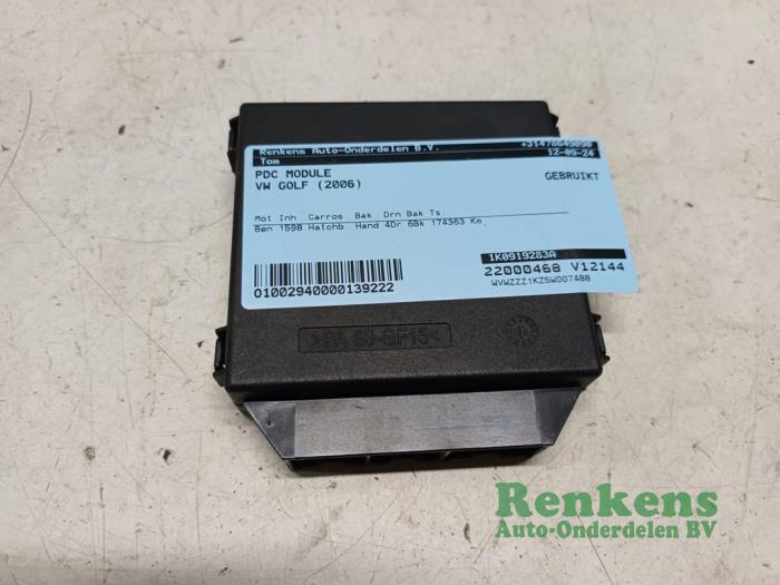 Gebrauchte PDC Modul Volkswagen Golf V (1K1) 1.6 FSI 16V Preis € 25,00 Margenregelung angeboten von Renkens Auto-Onderdelen B.V.
