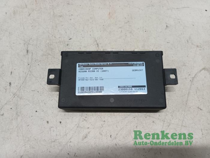 Used Convertible computer Nissan Micra C+C (K12) 1.6 16V Price on request offered by Renkens Auto-Onderdelen B.V.