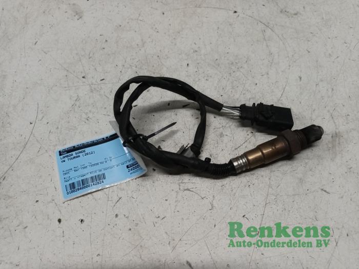 Usados Sonda Lambda Volkswagen Touran (1T3) 1.4 16V TSI 140 Precio € 20,00 Norma de margen ofrecido por Renkens Auto-Onderdelen B.V.