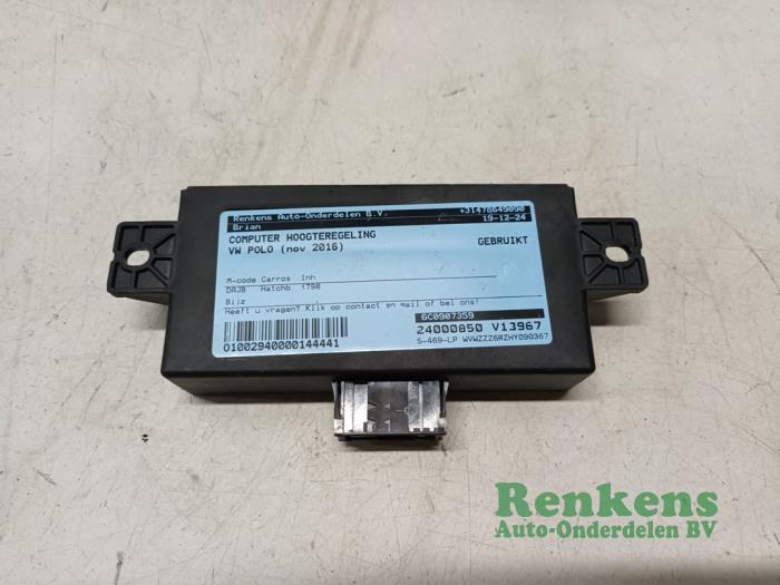 Used Computer height control Volkswagen Polo V (6R) 1.8 GTI 16V Price € 30,00 Margin scheme offered by Renkens Auto-Onderdelen B.V.