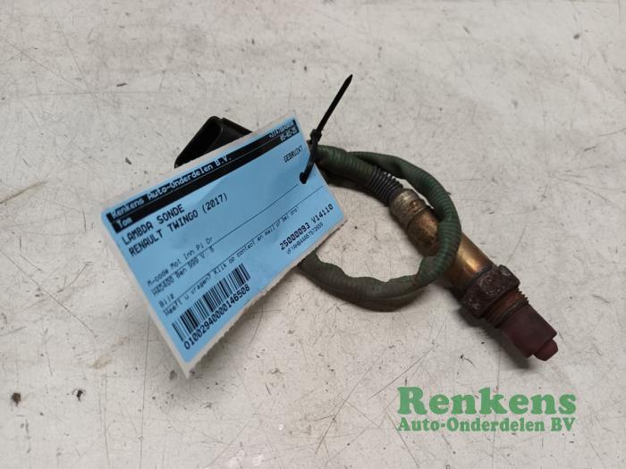 Usados Sonda Lambda Renault Twingo III (AH) 1.0 SCe 70 12V Precio € 20,00 Norma de margen ofrecido por Renkens Auto-Onderdelen B.V.