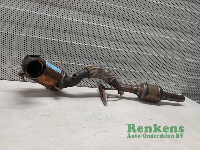 Used Front pipe + catalyst Volkswagen Polo VI (AW1) 1.0 TSI 12V Price on request offered by Renkens Auto-Onderdelen B.V.