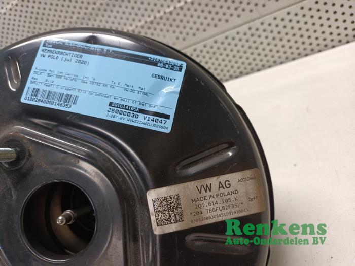 Servo frein d'un Volkswagen Polo VI (AW1) 1.0 TSI 12V 2020