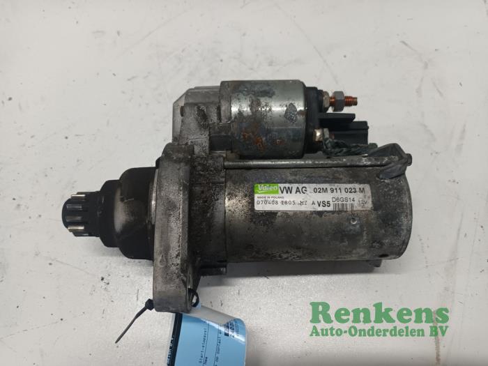 Used Starter Volkswagen Tiguan (5N1/2) 1.4 TSI 16V Price € 30,00 Margin scheme offered by Renkens Auto-Onderdelen B.V.