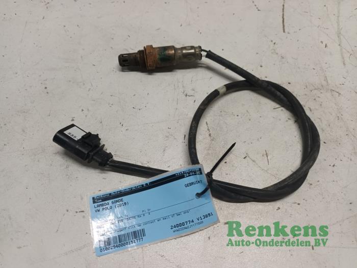 Usagé Sonde lambda Volkswagen Polo VI (AW1) 1.0 TSI 12V Prix € 20,00 Règlement à la marge proposé par Renkens Auto-Onderdelen B.V.