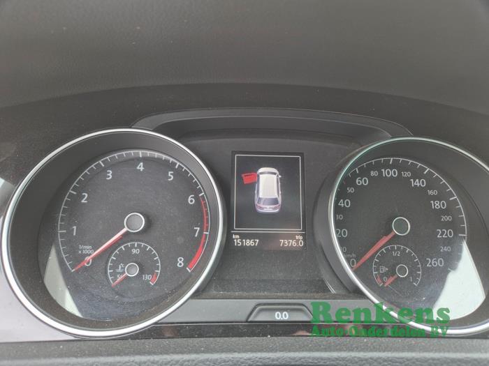 Engine from a Volkswagen Golf VII Variant (AUVV) 1.4 TSI 16V 2014