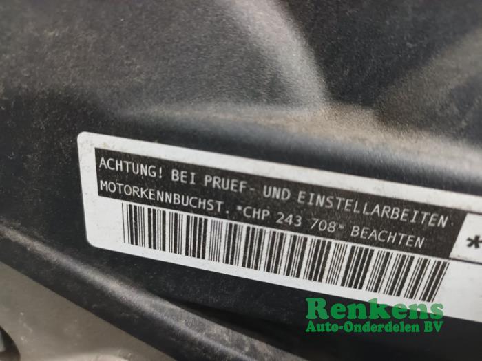 Engine from a Volkswagen Golf VII Variant (AUVV) 1.4 TSI 16V 2014