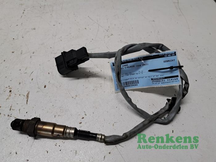 Usados Sonda Lambda Mercedes C (W203) 1.8 C-180K 16V Precio € 40,00 Norma de margen ofrecido por Renkens Auto-Onderdelen B.V.