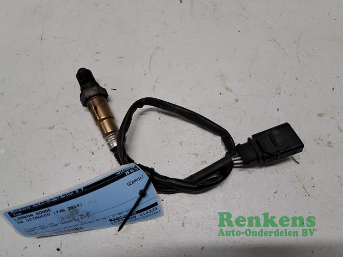 Usados Sonda Lambda Volkswagen Scirocco (137/13AD) 1.4 TSI 122 16V Precio € 20,00 Norma de margen ofrecido por Renkens Auto-Onderdelen B.V.