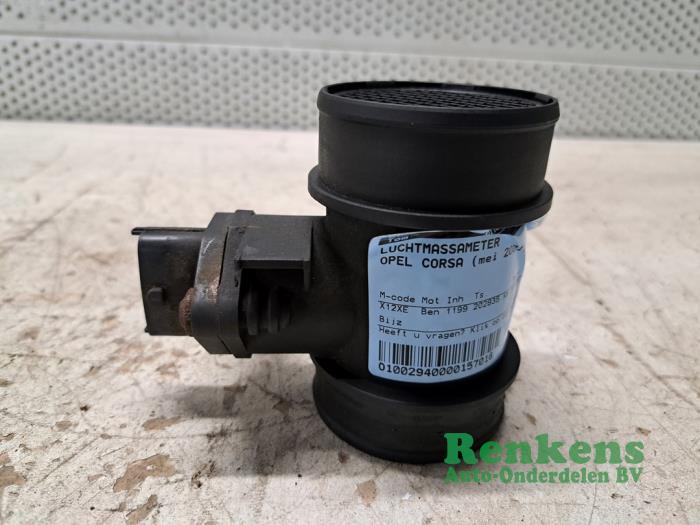 Gebrauchte Luftmassenmesser Opel Corsa B (73/78/79) 1.2i 16V Preis € 25,00 Margenregelung angeboten von Renkens Auto-Onderdelen B.V.