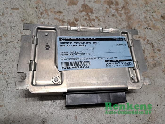 Used Automatic gearbox computer BMW X3 (E83) 2.5 Si 24V Price on request offered by Renkens Auto-Onderdelen B.V.