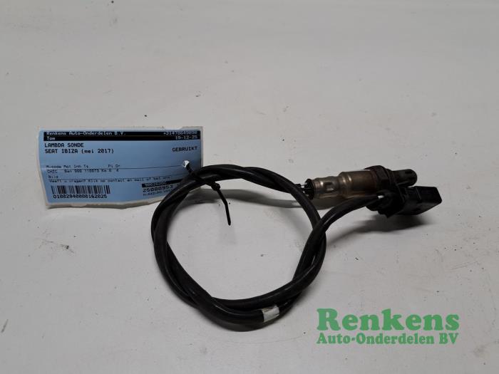 Usados Sonda Lambda Seat Ibiza IV (6J5) 1.0 EcoTSI 12V Precio € 20,00 Norma de margen ofrecido por Renkens Auto-Onderdelen B.V.