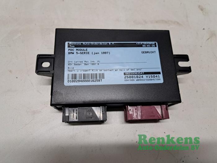 Begagnade PDC-modul BMW 5 serie (E39) 520i 24V Pris € 50,00 Marginaltabell erbjuds av Renkens Auto-Onderdelen B.V.