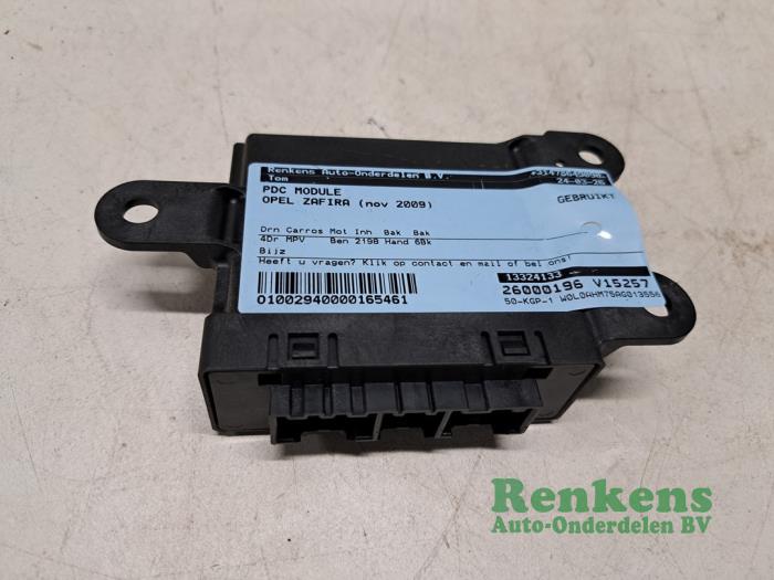 Begagnade PDC-modul Opel Zafira (M75) 2.2 16V Direct Ecotec Pris € 50,00 Marginaltabell erbjuds av Renkens Auto-Onderdelen B.V.