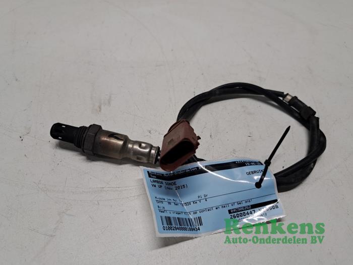 Usados Sonda Lambda Volkswagen Up! (121) 1.0 12V 60 Precio € 20,00 Norma de margen ofrecido por Renkens Auto-Onderdelen B.V.