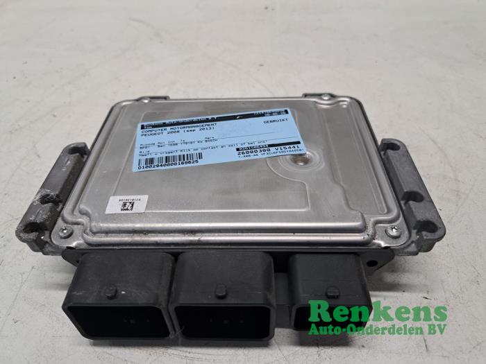 Used Engine management computer Peugeot 2008 (CU) 1.6 VTI 16V Price € 125,00 Margin scheme offered by Renkens Auto-Onderdelen B.V.