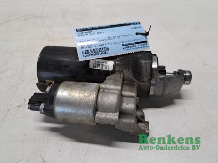 Usagé Démarreur Audi A6 (C7) 2.8 V6 24V FSI Prix € 30,00 Règlement à la marge proposé par Renkens Auto-Onderdelen B.V.