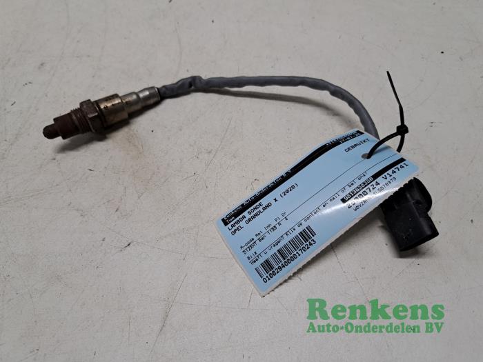 Używane Sonda lambda Opel Grandland (X) 1.2 Turbo 12V Cena € 20,00 Procedura marży oferowane przez Renkens Auto-Onderdelen B.V.