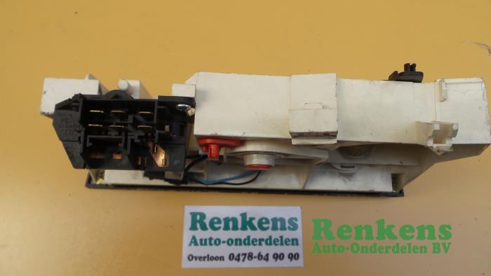 Heater control panel from a Audi 100 1993