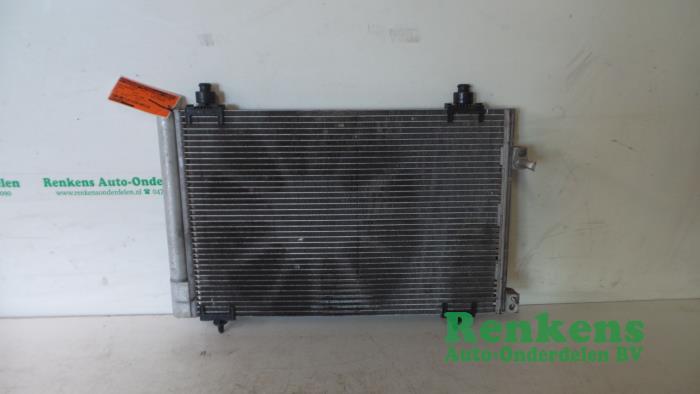 Air conditioning radiator from a Citroën C4 Berline (LC) 1.6 16V VTi 120 2009