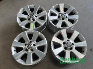 Used Set of sports wheels Volkswagen Tiguan (5N1/2) 2.0 TDI 16V 4Motion Price on request offered by Renkens Auto-Onderdelen B.V.