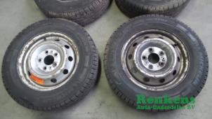 Used Set of wheels + tyres Peugeot Boxer (230L) 2.5D 270C 12V Price on request offered by Renkens Auto-Onderdelen B.V.