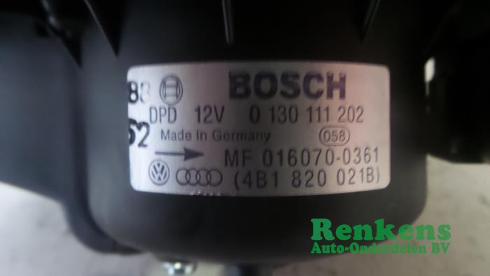 Silnik wentylatora nagrzewnicy z Audi A6 Quattro (C5) 2.4 V6 30V 2000