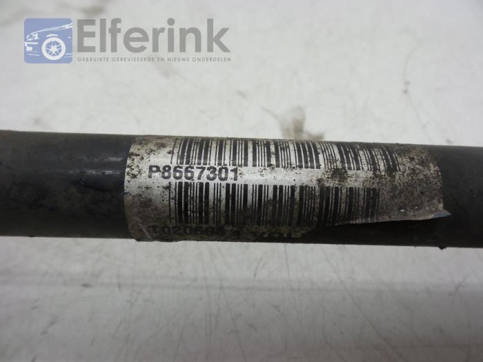Drive shaft, rear left from a Volvo S60 I (RS/HV) 2.4 T 20V AWD 2002