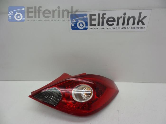 Taillight, right from a Opel Corsa D 1.4 16V Twinport 2008