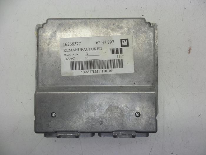 Used Injection computer Opel Astra G (F08/48) 1.6 Price € 75,00 Margin scheme offered by Auto Demontage Elferink B.V.