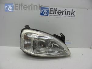 Used Headlight, right Opel Corsa C (F08/68) 1.0 12V Price € 40,00 Margin scheme offered by Auto Demontage Elferink B.V.