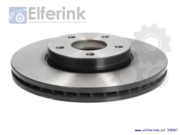 Front brake disc from a Volvo V40 2016