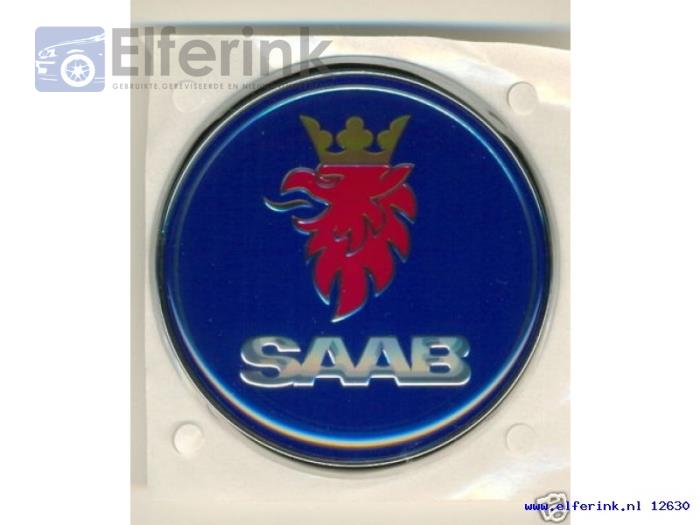 Emblem from a Saab 9-5 2004