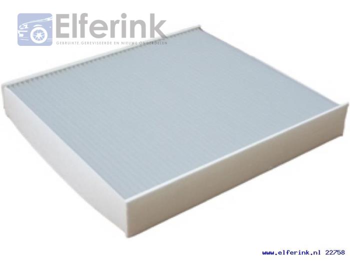 Cabin air filter from a Volvo V50 2005