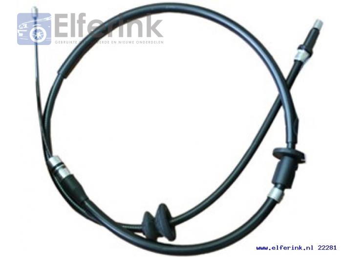Parking brake cable from a Volvo 850 1993