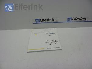Used Instruction Booklet Opel Corsa C (F08/68) 1.4 16V Price € 20,00 Margin scheme offered by Auto Demontage Elferink B.V.