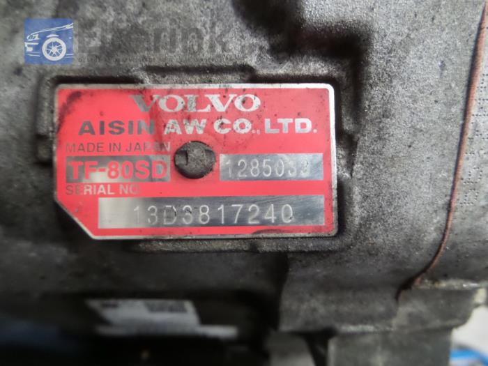 Gearbox from a Volvo V60 I (FW/GW) 2.4 D6 20V Plug-in Hybrid AWD 2013