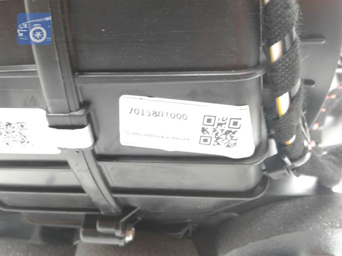Boîtier chauffage d'un Opel Corsa F (UB/UH/UP) 1.2 Turbo 12V 100 2020