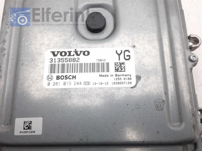 Sterownik wtrysku z Volvo V60 I (FW/GW) 2.4 D6 20V Plug-in Hybrid AWD 2013