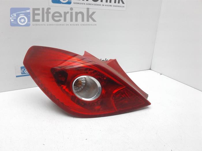 Taillight, left from a Opel Corsa D 1.2 16V 2007