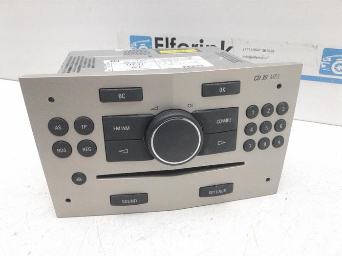 Radio CD player Opel Zafira 1.6 16V 497316088