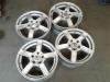 Set of wheels from a Saab 9-5 (YS3G), 2010 / 2012 2.0 T 16V, Saloon, 4-dr, Petrol, 1.998cc, 162kW (220pk), FWD, A20NHT, 2010-05 / 2012-01 2012