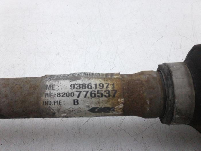 Front drive shaft, left Opel Vivaro 2.0 CDTI 93861971 M9R786 M73