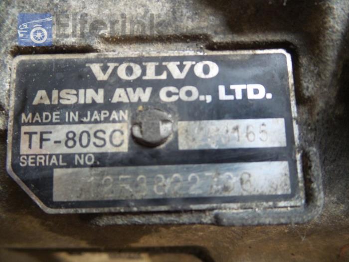 Getriebe van een Volvo XC60 I (DZ) 2.4 D3/D4 20V AWD 2012